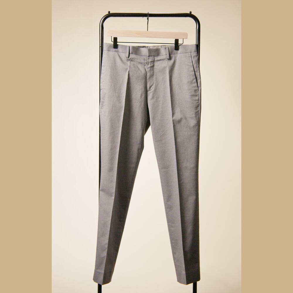 Banana Republic Men’s Dress Pants 31x32 Light Gray Tailored Trousers